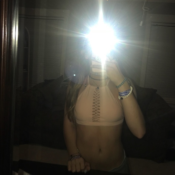 HIGH NECK BATHING SUIT - Picture 1 of 2